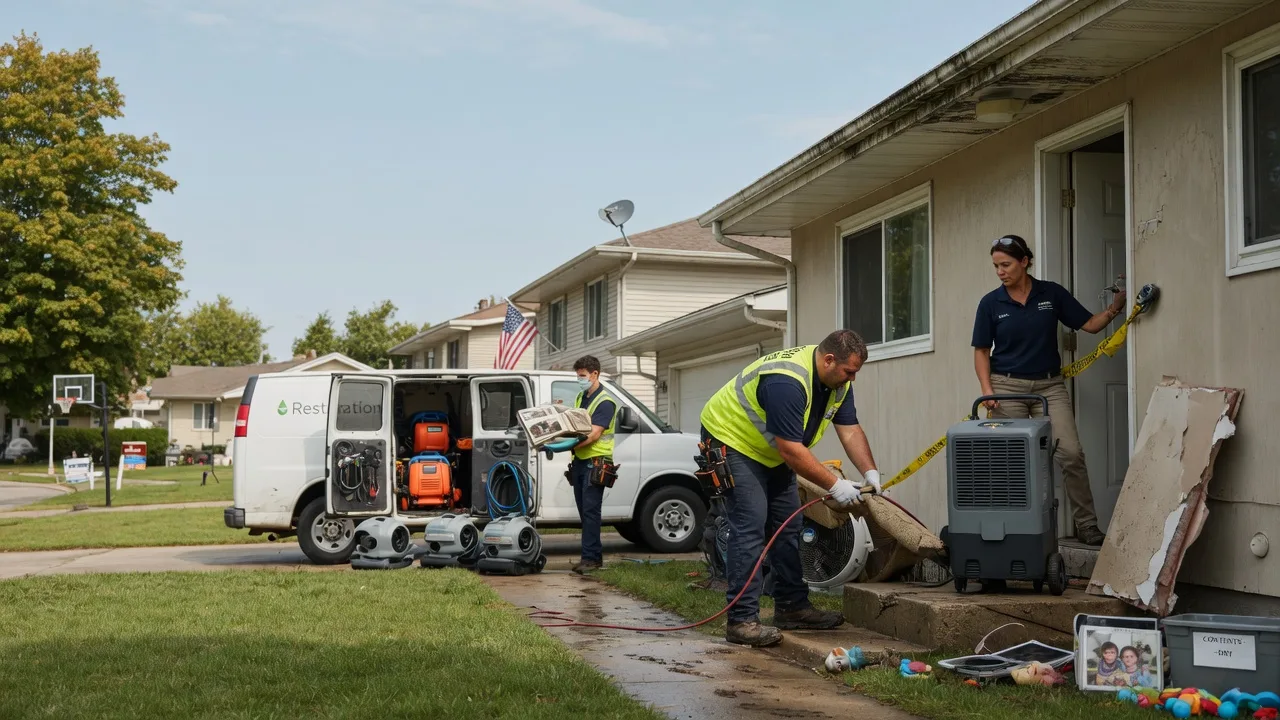 Water Damage Restoration in Grandfield, OK near me
